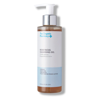 Rose Facial Cleansing Gel | 200ml | The Organic Pharmacy