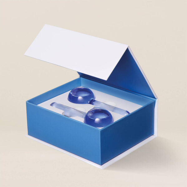 Blue Cooling Derma Globes