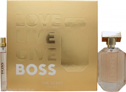 Hugo Boss The Scent for Her Gift Set 100ml EDP + 10ml EDP
