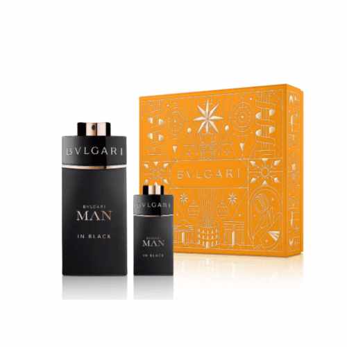 Bvlgari Man In Black Gift Set 100ml Eau De Parfum + 15ml Eau De Parfum