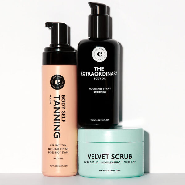 Perfect Body Tan - Velvet Scrub - Body Self Tanning - The Extraordinary - COCUNAT