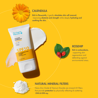 Cellular Protection Sunscreen SPF 50 40ml | 40ml | The Organic Pharmacy