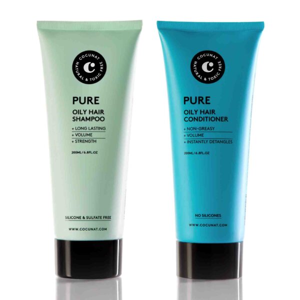 Pure Oily Hair Pack - Deeper & Longer-lasting Hair Cleansing - COCUNAT