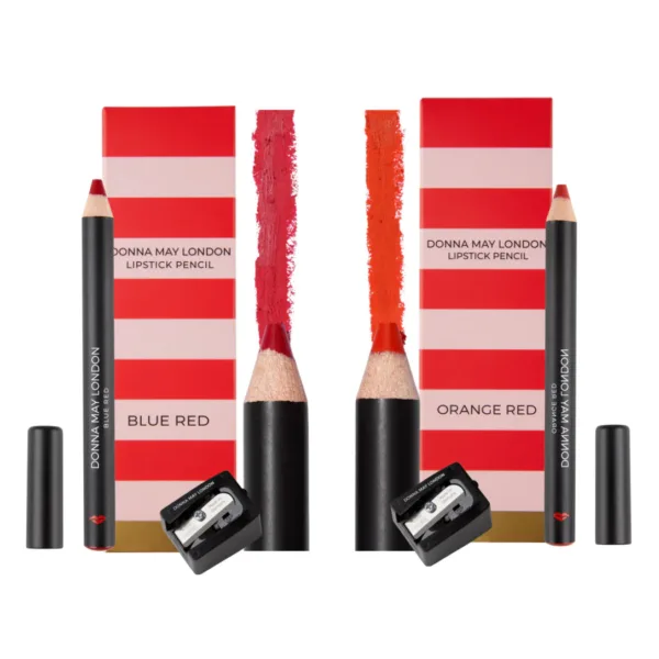 Donna May London Red Lip To Cheek Pencils
