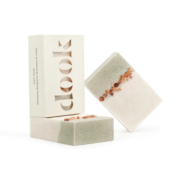 Dook Mandarin, Bergamot, Rosemary & Cedar Salt Soap Bar 120g