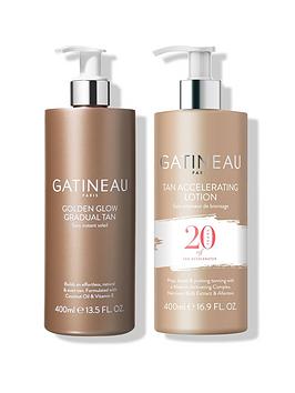 Gatineau Tan Accelerator And Golden Glow Gradual Tan Duo (Worth 113)