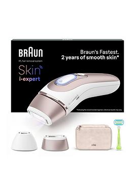 Braun Smart Ipl Skin I&Middot;Expert, At Home Hair Removal, Pouch, Venus Razor, 2 Heads, Pl7147