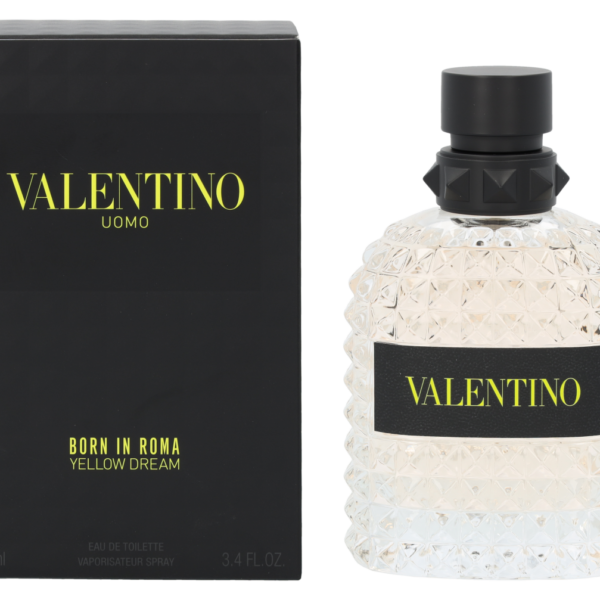 Valentino Mens Uomo Born In Roma Yellow Dream Edt Spray 100ml - One Size
