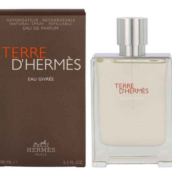 Hermes Mens Terre D' Eau Givree Eau De Parfum 100ml Refillable - NA - One Size
