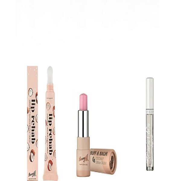 Barry M Pink Coconut Lip Bundle - Barry M