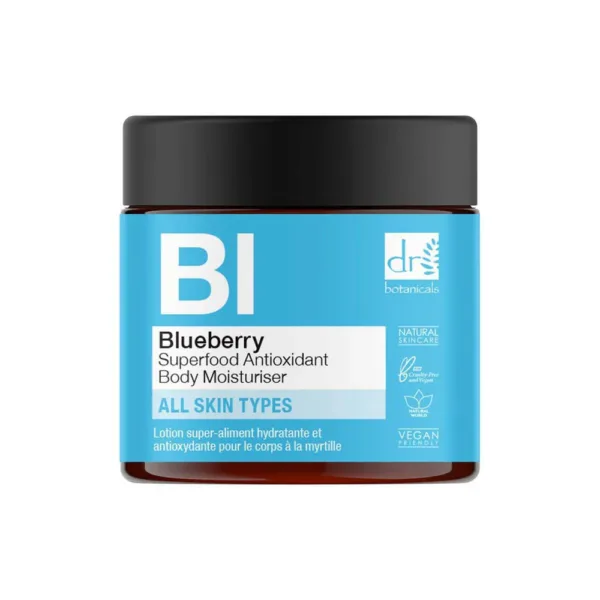 Dr Botanicals Blueberry Superfood Antioxidant Body Moisturiser 2021 - 60ml