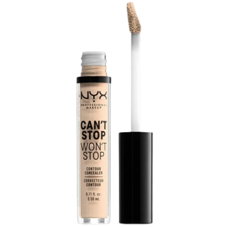 NYX Prof. Makeup Can't Stop Won't Stop Contour Concealer - Light Ivory