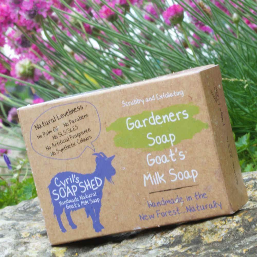 Cyril's Soap Shed Goat's Milk Soap - Gardeners Soap | Plastic-Free