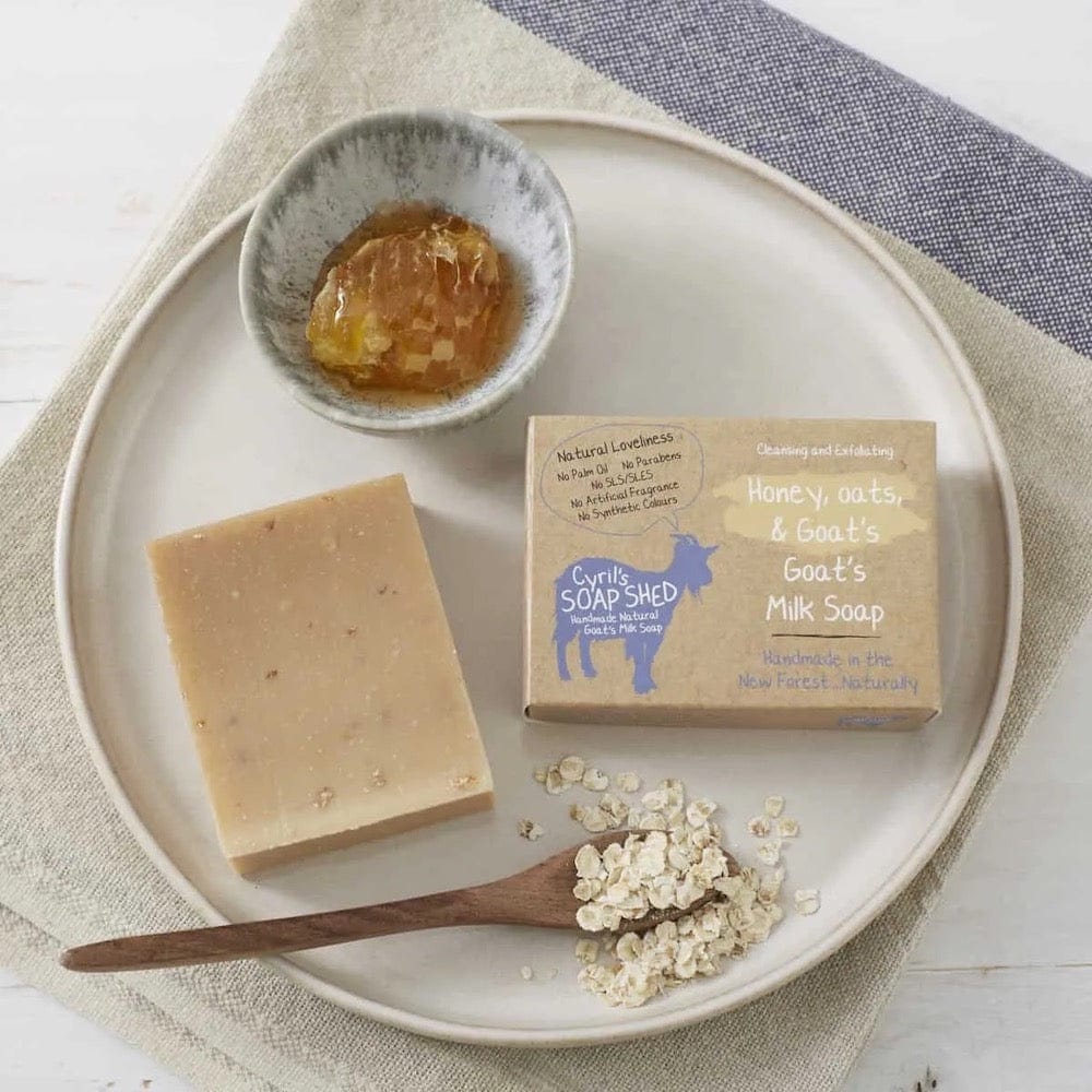 Cyril's Soap Shed Goat's Milk Soap - Honey & Oats