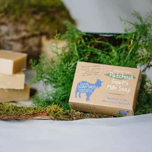 Cyril's Soap Shed Goat's Milk Soap - Patchouli | Plastic-Free