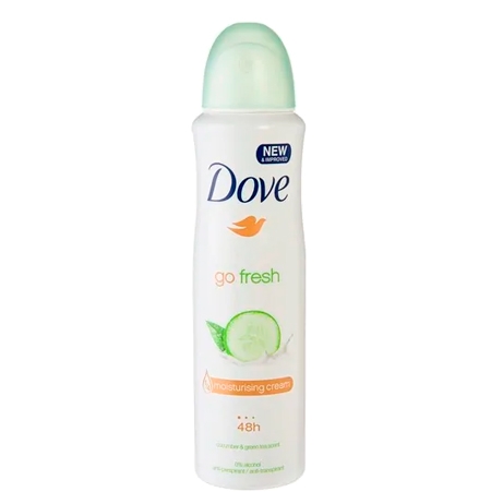 Dove Go Fresh Cucumber Deodorant Spray - 150ml