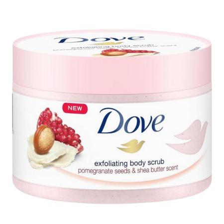 Dove Pomegranate & Shea Butter Body Scrub – 225ml