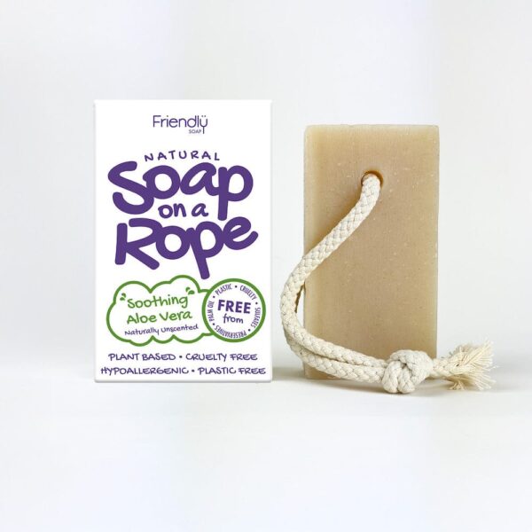 Friendly Soap on a Rope - Soothing Aloe Vera