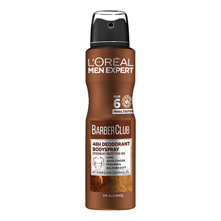 L’Oréal Men Expert Barber Club Deodorant Spray – 150ml