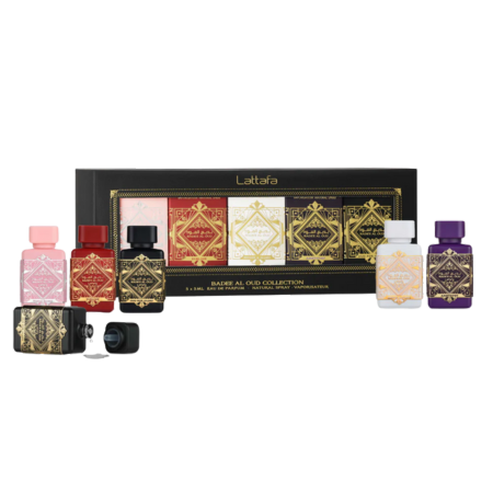 Lattafa Badee Al Oud Collection Eau de Parfum Gift Set – 5x5ml