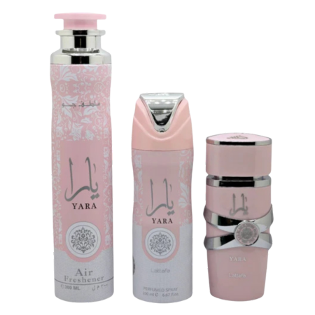 Lattafa Yara 3-Piece Fragrance Gift Set