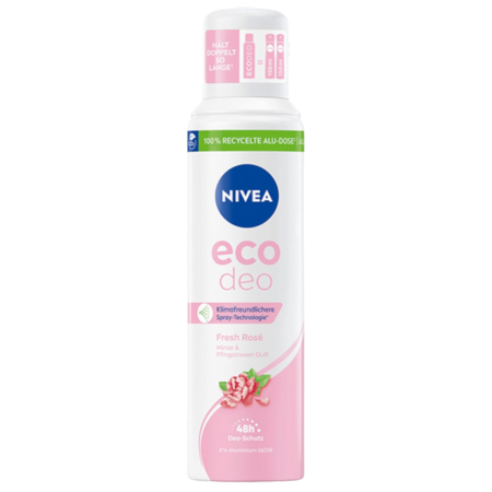 Nivea Eco Deo Fresh Rose Deodorant Spray – 125ml
