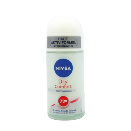 Nivea Dry Comfort Roll-On Deodorant - 50 ml