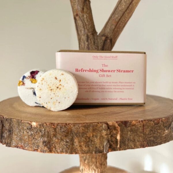 Two Piece Mini Shower Steamer Gift Set - Refreshing