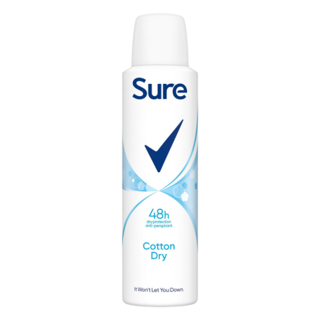 Sure Cotton Dry 48h Deo Spray - 150ml