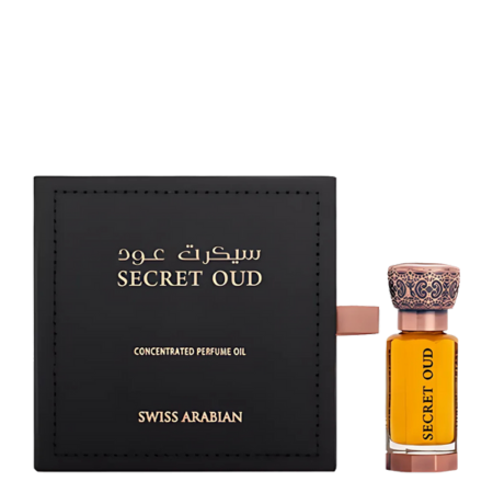 Swiss Arabian Secret Oud Unisex Parfum Oil – 12ml