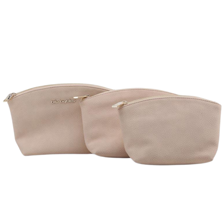 Blu Byblos Tapir Toiletry Set Pink 3 pcs